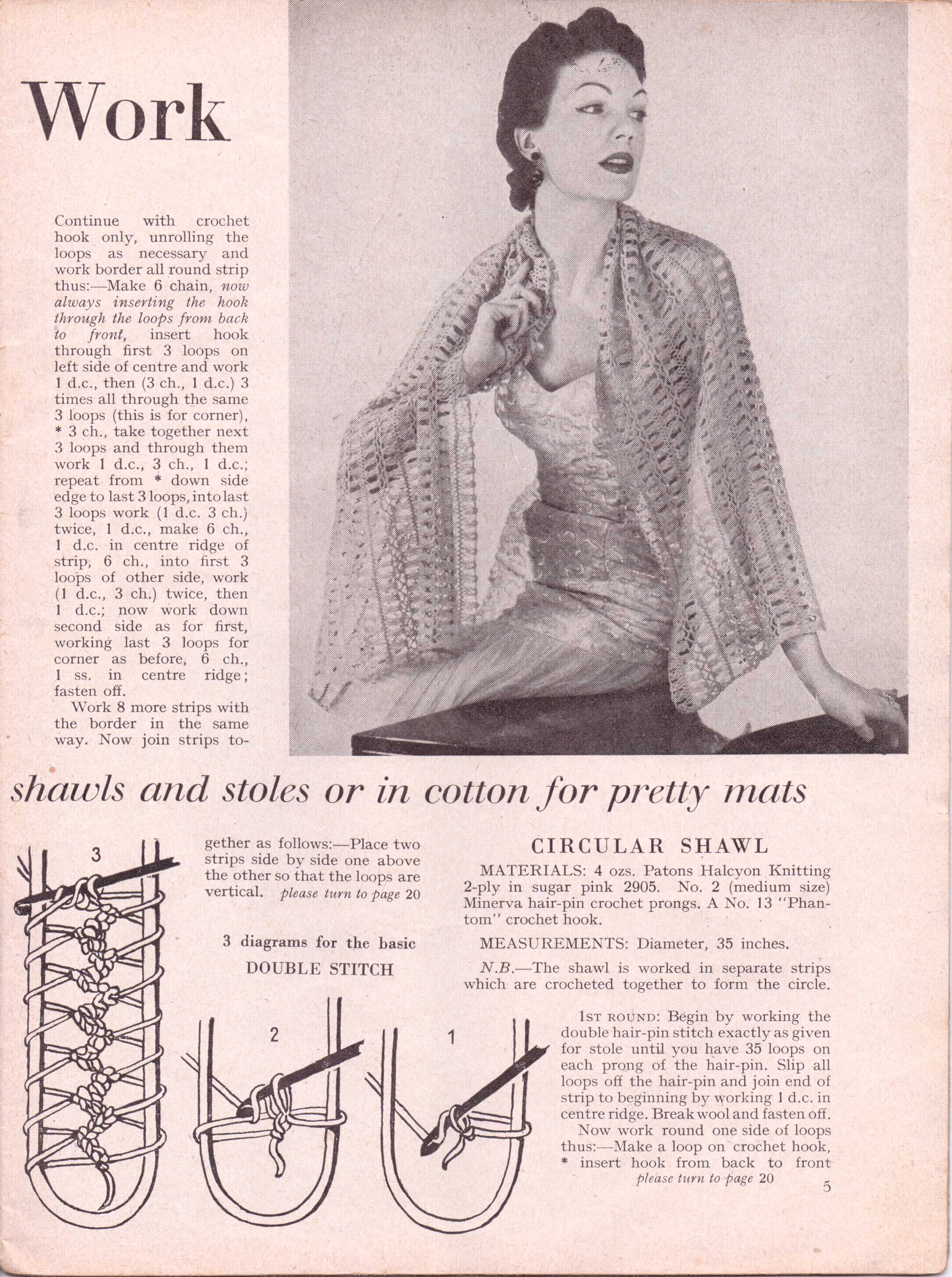 vintage knitting pattern stitchcraftjune19528 – Vintage Knitting Pattern Archive